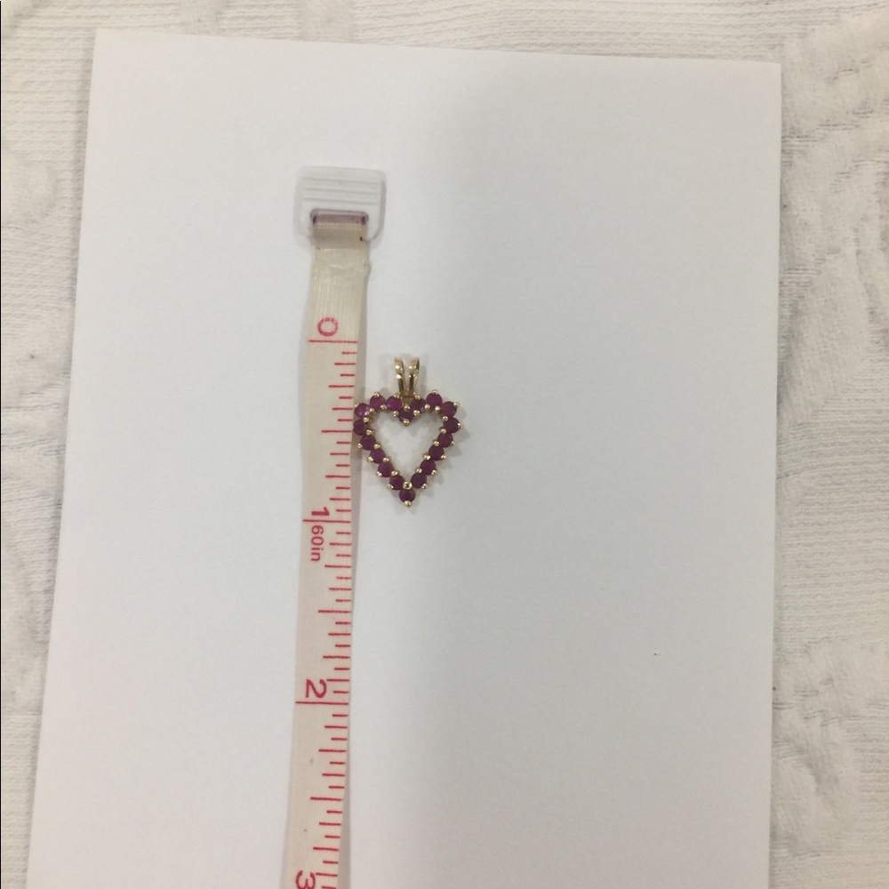 14 k Ruby pendant